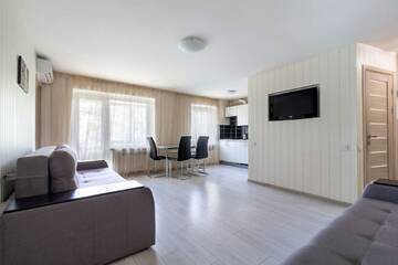 Фотографии Апартаменты Lux 2-bedroom Most City area Center, spa bath г. Днепр (Украина) №1 Фото Апартаменты Lux 2-bedroom Most City area Center, spa bath г. Днепр 1