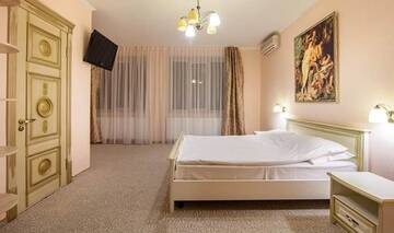 Фото номера Стандартный двухместный номер с 1 кроватью Отель Veles Hotel г. Днепр 6