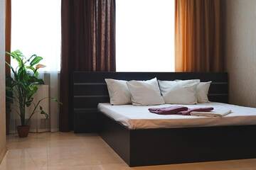 Фото номера Двухместный номер «Комфорт» с 1 кроватью Отель Hotel 8th Mile г. Днепр 4