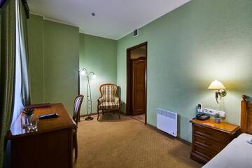 Фото номера Стандартный одноместный номер Отель Hotel Academy г. Днепр 13