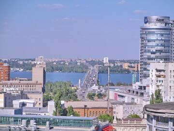 Фото номера Апартаменты-студио Апартаменты Apartment in the center with a nice view г. Днепр 20