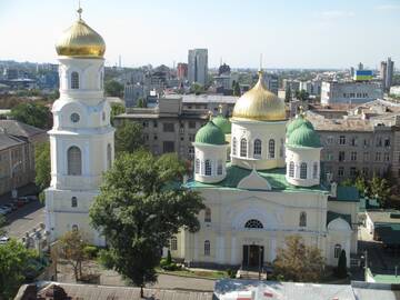 Фото номера Апартаменты-студио Апартаменты Apartment in the center with a nice view г. Днепр 28