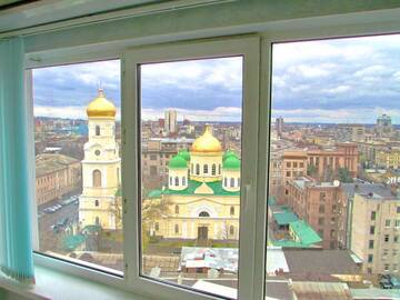 Фото номера Апартаменты-студио Апартаменты Apartment in the center with a nice view г. Днепр 9