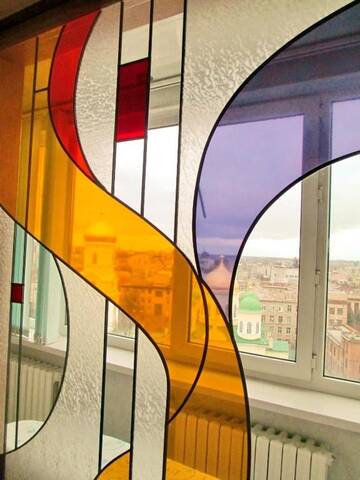 Фото номера Апартаменты-студио Апартаменты Apartment in the center with a nice view г. Днепр 33