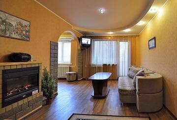 Фото номера Номер-студио Делюкс: проспект Гагарина, 5 Апартаменты Welcome Apartments г. Днепр 2