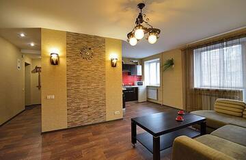 Фото номера Апартаменты с 1 спальней - проспект Д. Яворницкого, 8 Апартаменты Welcome Apartments г. Днепр 7