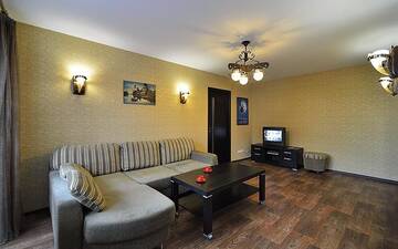 Фото номера Апартаменты с 1 спальней - проспект Д. Яворницкого, 8 Апартаменты Welcome Apartments г. Днепр 6
