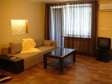 Фото номера Улучшенный номер-студио: проспект Гагарина, 33 Апартаменты Welcome Apartments г. Днепр 2