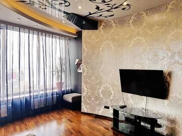 Фото номера Апартаменты с 2 спальнями и балконом, вид на реку Апарт-отели Best Apartments in Most City г. Днепр 15
