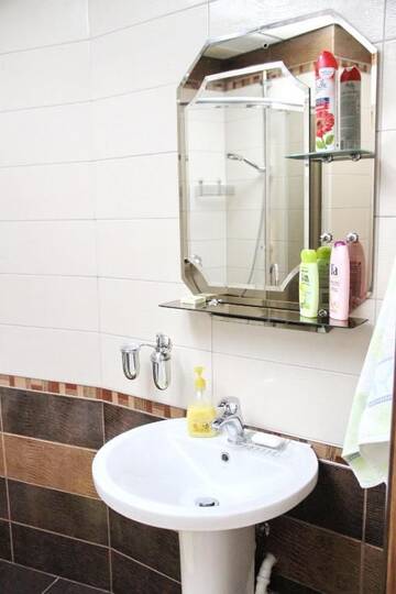 Фото номера Апартаменты с 1 спальней и балконом, вид на реку Апарт-отели Best Apartments in Most City г. Днепр 20