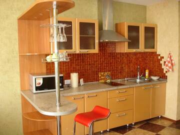 Фото номера Апартаменты с 1 спальней и балконом, вид на реку Апарт-отели Best Apartments in Most City г. Днепр 15