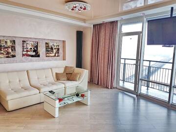 Фото номера Апартаменты с террасой Апарт-отели Best Apartments in Most City г. Днепр 3