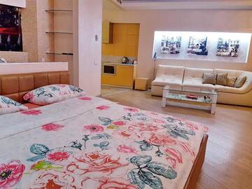 Фото номера Апартаменты с террасой Апарт-отели Best Apartments in Most City г. Днепр 5