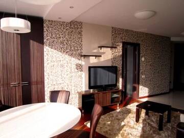 Фото номера Апартаменты с 1 спальней и балконом Апарт-отели Apartment-Hotel Panorama г. Днепр 11