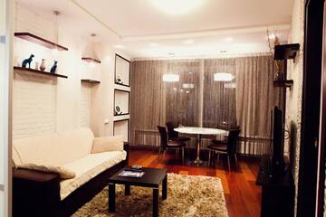 Фото номера Апартаменты с 1 спальней и балконом Апарт-отели Apartment-Hotel Panorama г. Днепр 7