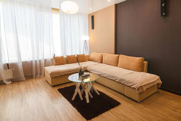 Фото номера Апартаменты Делюкс с 1 спальней и балконом Апарт-отели Apartment-Hotel Panorama г. Днепр 4
