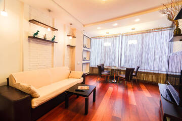 Фото номера Апартаменты с 1 спальней и балконом Апарт-отели Apartment-Hotel Panorama г. Днепр 5