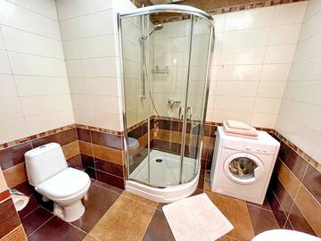 Фото номера Апартаменты Делюкс с 1 спальней и балконом, вид на реку Апарт-отели Most City Apart-Hotel г. Днепр 5