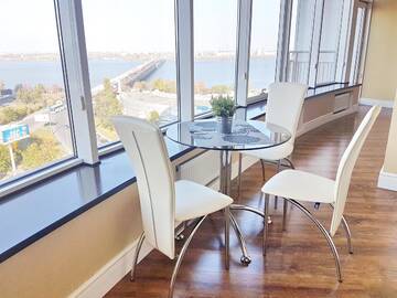 Фото номера Апартаменты с 2 спальнями Апарт-отели Most City Apart-Hotel г. Днепр 3