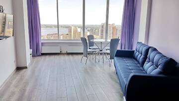 Фото номера Апартаменты с террасой Апарт-отели Most City Apart-Hotel г. Днепр 3