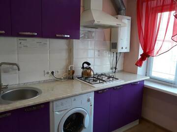 Фото номера Большой двухместный номер с 1 кроватью Апартаменты Apartment at Televisionnaya Street г. Днепр 11