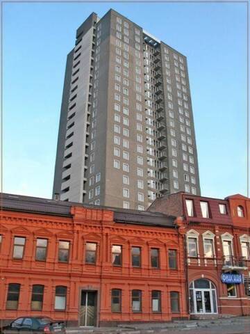 Фото номера Апартаменты с видом на реку Апартаменты Apartment near Dnipro Arena г. Днепр 17