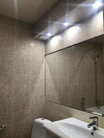 Фото номера Апартаменты с видом на реку Апартаменты Apartment near Dnipro Arena г. Днепр 12