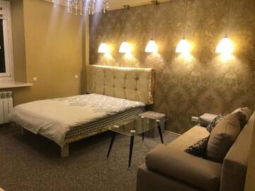 Фото номера Апартаменты с видом на реку Апартаменты Apartment near Dnipro Arena г. Днепр 6
