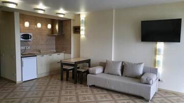 Фото номера Апартаменты Делюкс Апартаменты LUX studio river view 25 floor г. Днепр 38