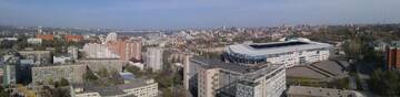 Фото номера Апартаменты Делюкс Апартаменты LUX studio river view 25 floor г. Днепр 41