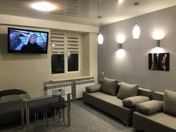 Фото номера Апартаменты с видом на озеро Апартаменты LUX studio river view 25 floor г. Днепр 2