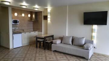 Фото номера Апартаменты Делюкс Апартаменты LUX studio river view 25 floor г. Днепр 9