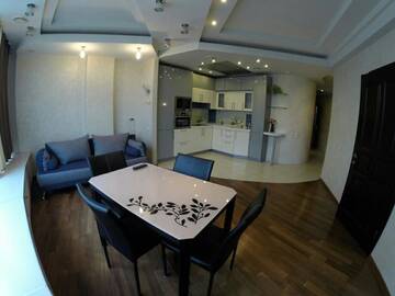 Фото номера Апартаменты с 2 спальнями Апартаменты Most City Apartments Magnolia г. Днепр 5