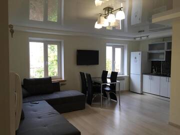 Фото номера Апартаменты с 2 спальнями Апартаменты 2-bedroom apartment lux in Most City area г. Днепр 42