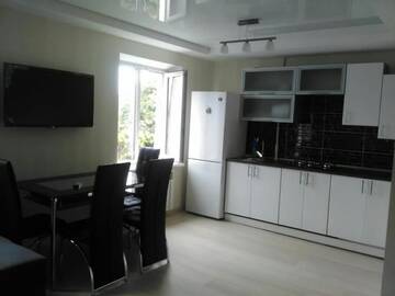 Фото номера Апартаменты с 2 спальнями Апартаменты 2-bedroom apartment lux in Most City area г. Днепр 49