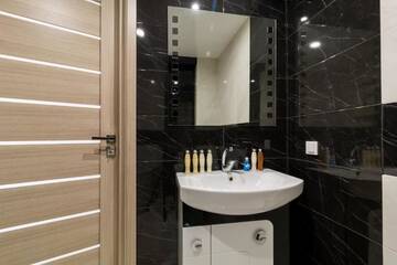 Фото номера Апартаменты с 2 спальнями Апартаменты 2-bedroom apartment lux in Most City area г. Днепр 61