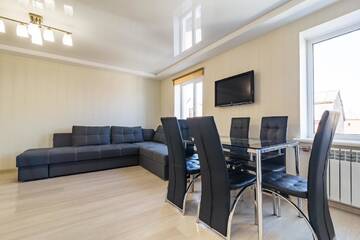 Фото номера Апартаменты с 2 спальнями Апартаменты 2-bedroom apartment lux in Most City area г. Днепр 40