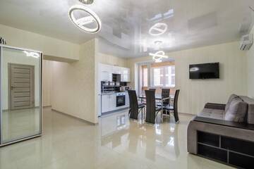 Фото номера Апартаменты с 3 спальнями Апартаменты Lux 3-bedroom apartment in Most City area г. Днепр 73