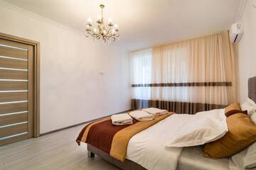 Фото номера Апартаменты с 3 спальнями Апартаменты Lux 3-bedroom apartment in Most City area г. Днепр 11