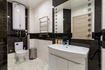 Фото номера Апартаменты с 3 спальнями Апартаменты Lux 3-bedroom apartment in Most City area г. Днепр 15