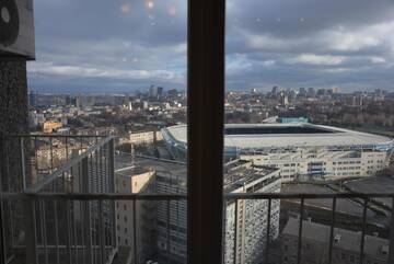 Фото номера Апартаменты Делюкс Апартаменты LUX studio river view 24 floor - Kirova 27D г. Днепр 14