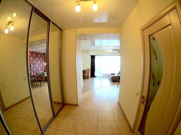 Фото номера Апартаменты Делюкс Апартаменты LUX studio river view 24 floor - Kirova 27D г. Днепр 9