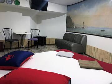 Фото номера Номер Делюкс с кроватью размера «king-size» Отель Mamba Hotel г. Днепр 12