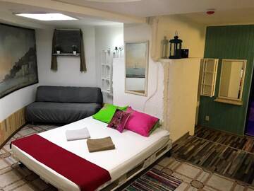 Фото номера Номер Делюкс с кроватью размера «king-size» Отель Mamba Hotel г. Днепр 14