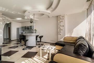 Фото номера Апартаменты с 1 спальней Апартаменты Cozy Apartment in Most City Center г. Днепр 14