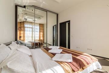 Фото номера Апартаменты с 1 спальней Апартаменты Cozy Apartment in Most City Center г. Днепр 21