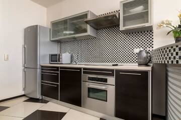 Фото номера Апартаменты с 1 спальней Апартаменты Cozy Apartment in Most City Center г. Днепр 9