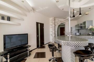 Фото номера Апартаменты с 1 спальней Апартаменты Cozy Apartment in Most City Center г. Днепр 10