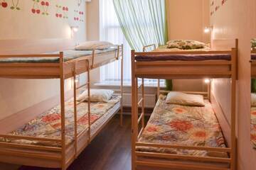 Фото номера Общий шестиместный номер для мужчин и женщин Хостелы Vishnya Hostel г. Днепр 2