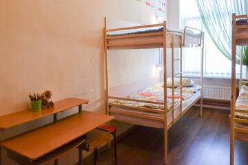 Фото номера Кровать в общем номере с 4 кроватями Хостелы Vishnya Hostel г. Днепр 2